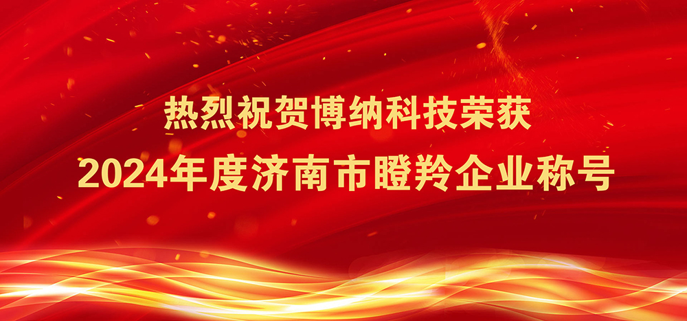 再獲殊榮！博納科技榮獲2024年度濟(jì)南市瞪羚企業(yè)稱號